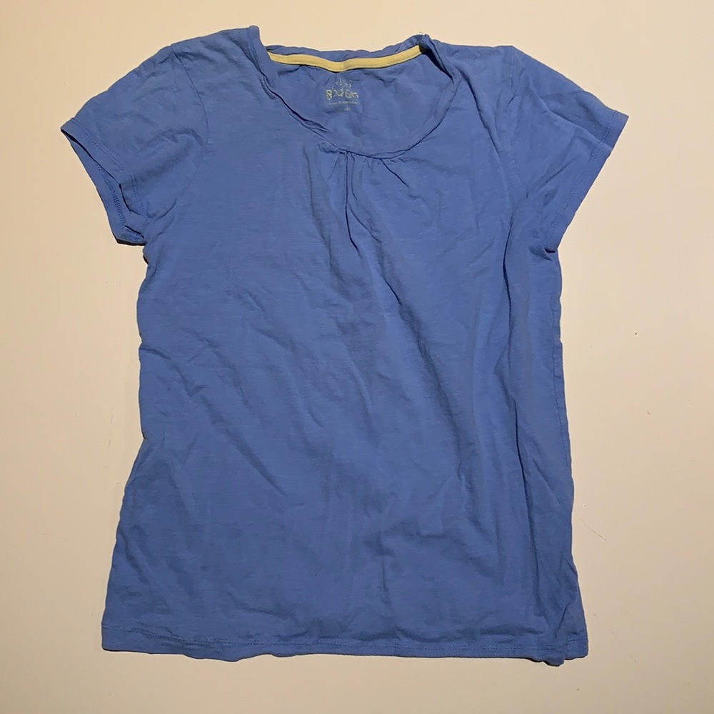 Mini Boden Girls 13-14 Light Blue t-shirt